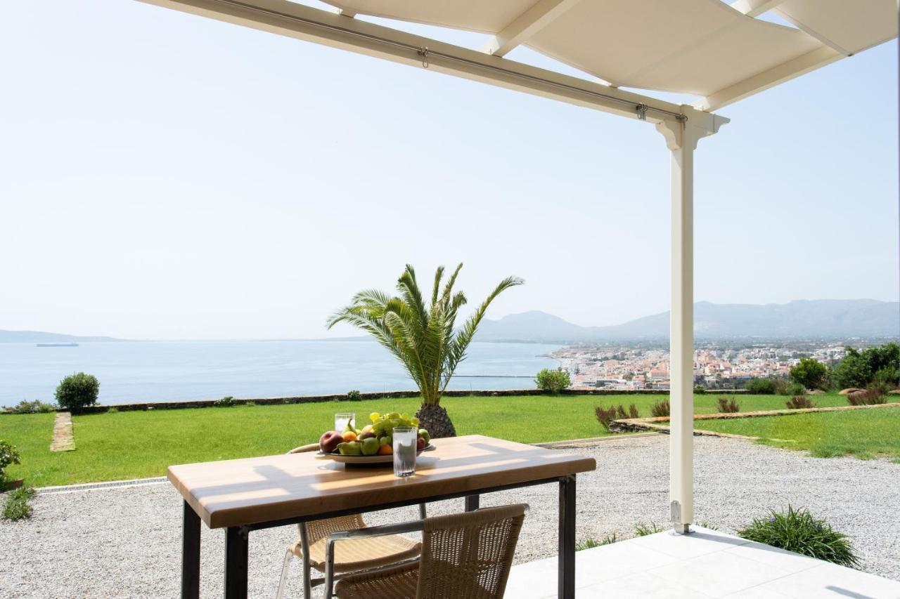 Villa Itis - Elegant Ground Floor Suite With Terrace & Great View Neápolis Esterno foto